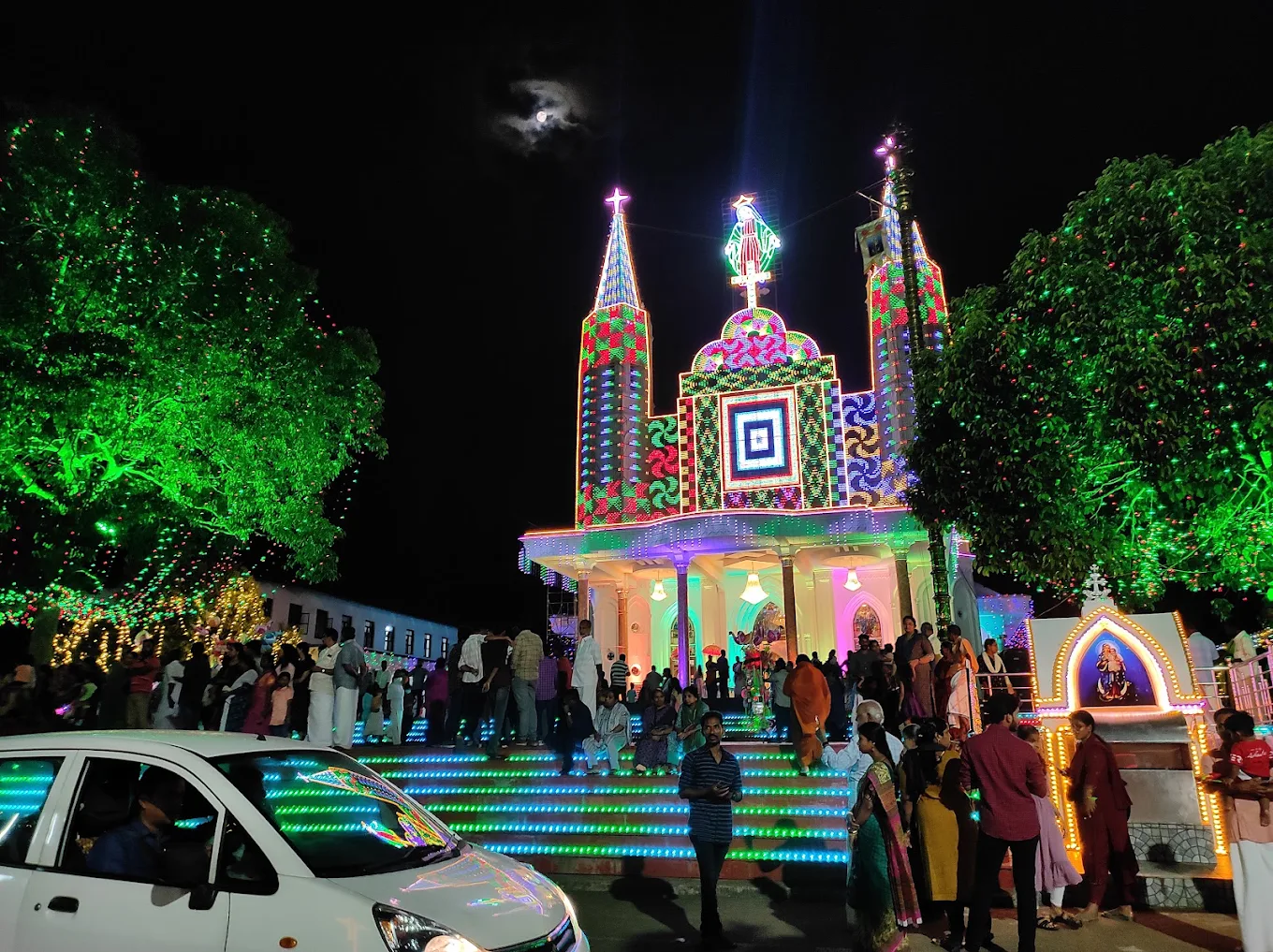 Church Night View